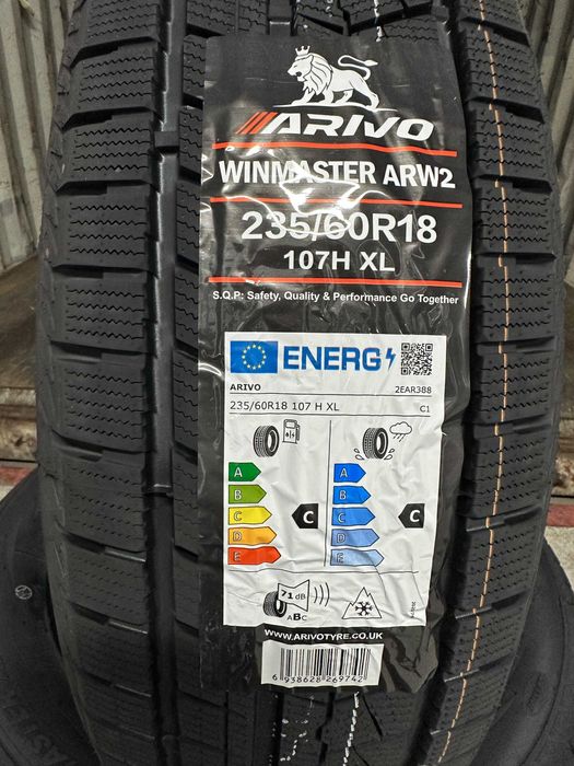 Нови Зимни Гуми Arivo Winmaster ARW 2 235/60R18 107H XL НОВ DOT