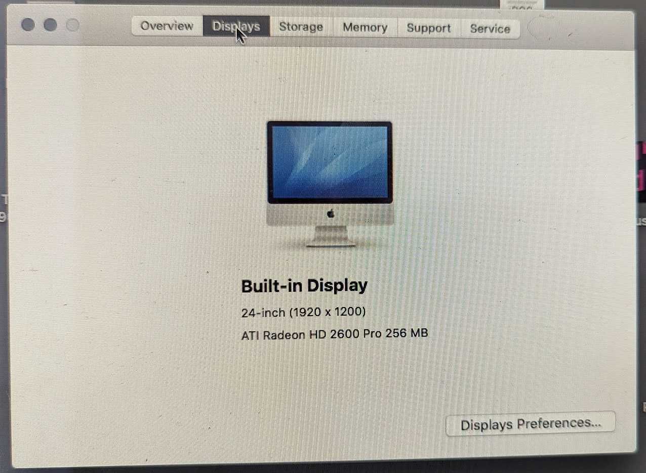 Computer Apple IMac 24 inch