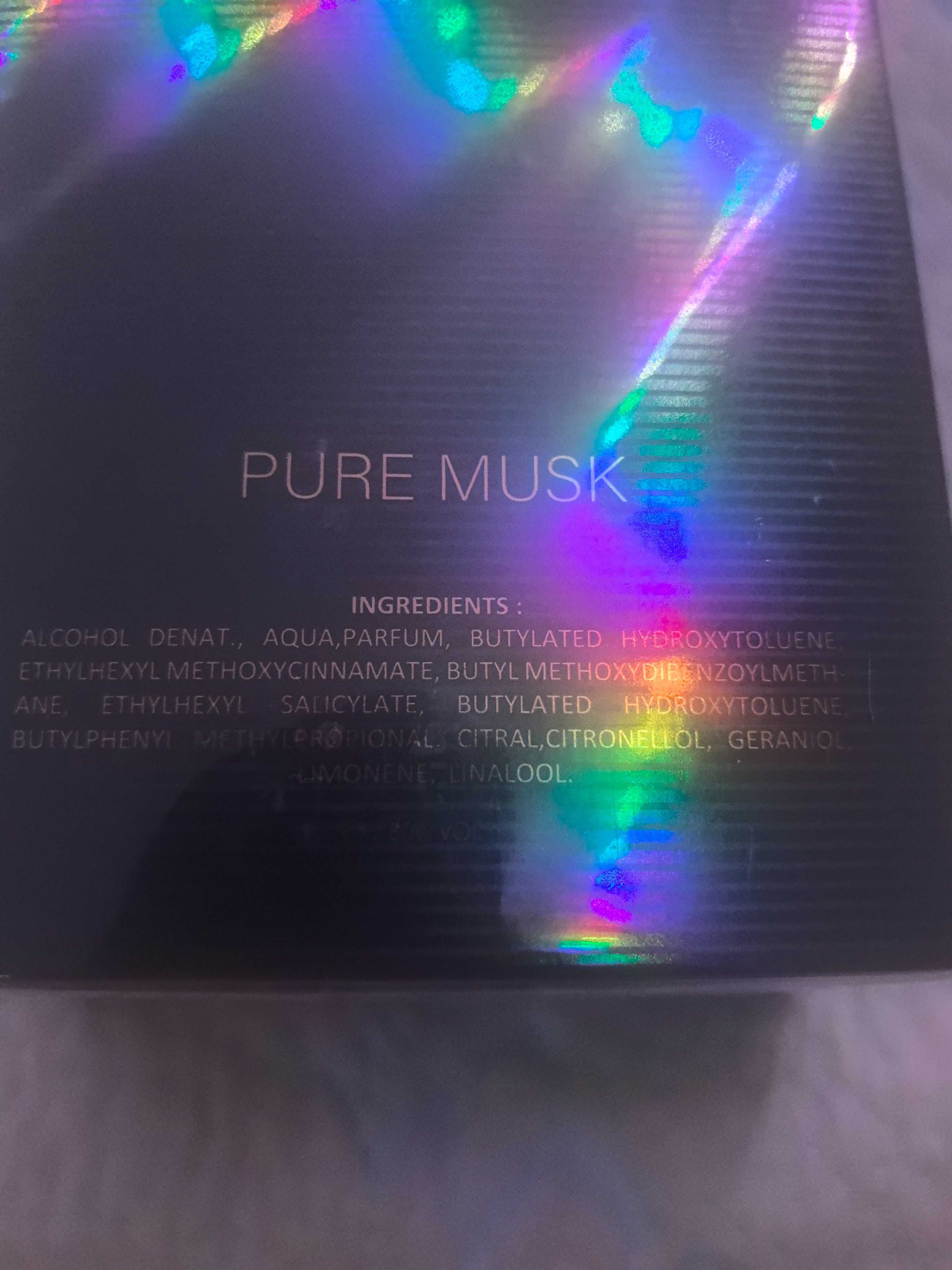 PURE MUSK rrpf 100m