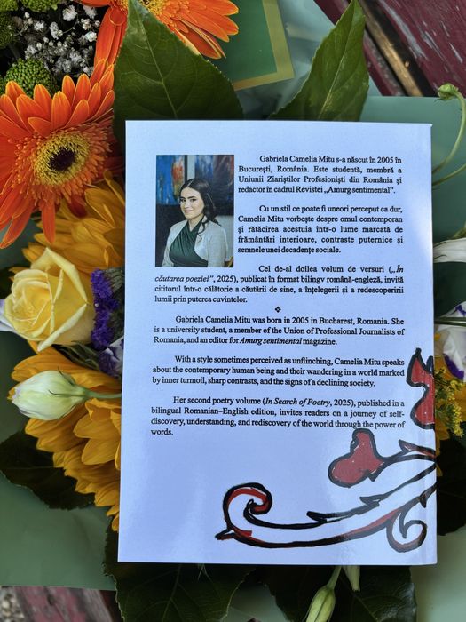 Carte “În căutarea poeziei” / “In Search of Poetry”, bilingvă RO-EN