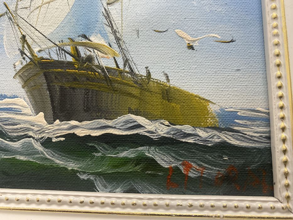 tablou ulei - pinza sac