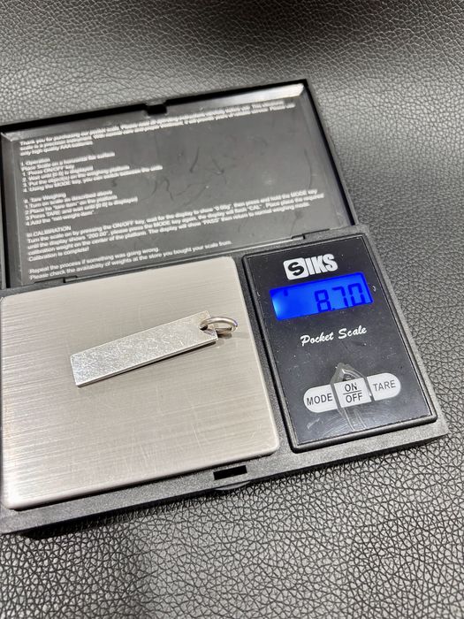 Pandantiv GUCCI original cu lanțișor argint