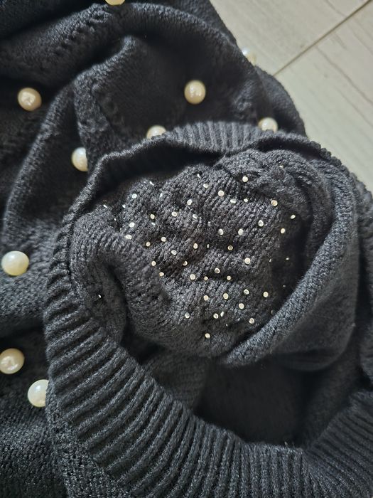 Красива блуза с перли