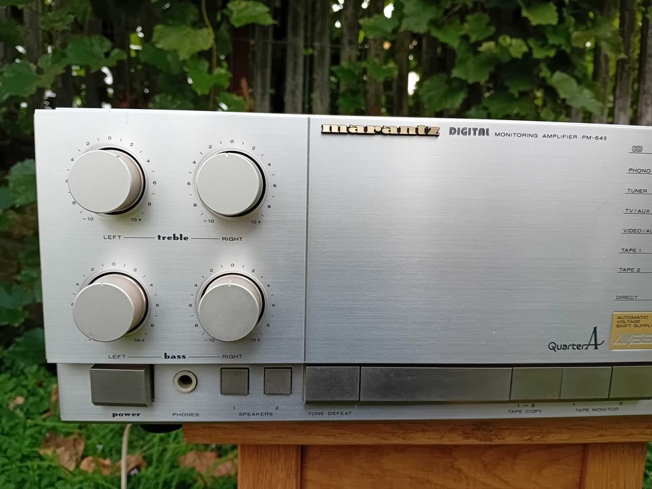 Marantz PM-64 MK2, amplificator deosebit, raritate
