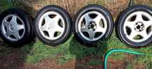 Vind jenti aliaj 15'' plus anvelope 185/65/15. Jentile 4 gauri X 100.