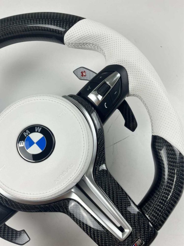 Volan M BMW Carbon / Incalzire / Vibratii / Distronic ! Seria F / E