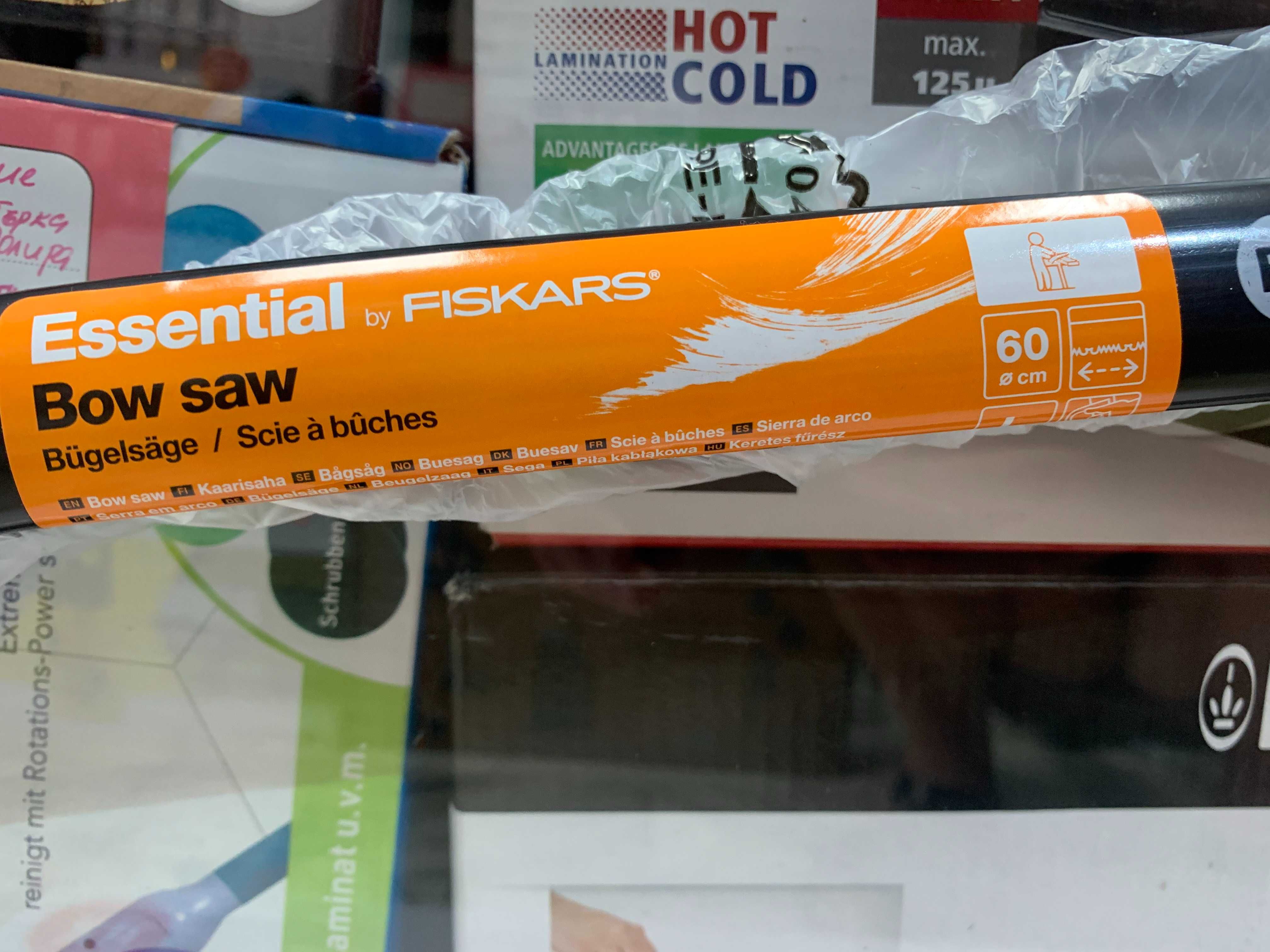 Бичкия Fiskars / лъков трион /Фиксирано острие, Дължина: 62см