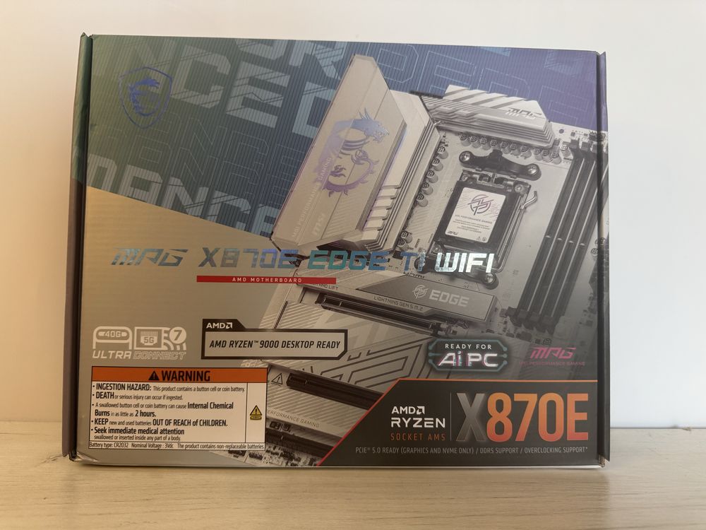MSI X870E EDGE TI Max Wifi7
