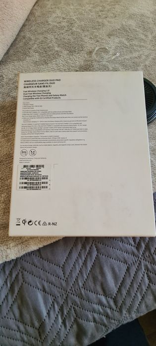 Incarcator Wireless Charger Duo Samsung original, safe charge