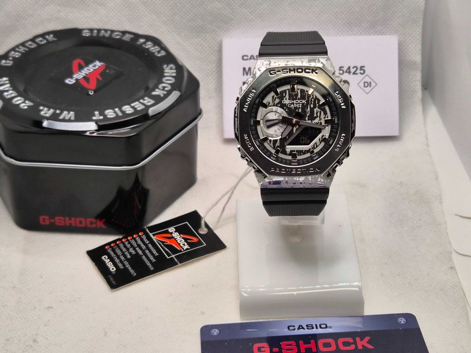 Ceas Casio G shock GM 2100b Grundge Camufaj black friday, Garantie 2an