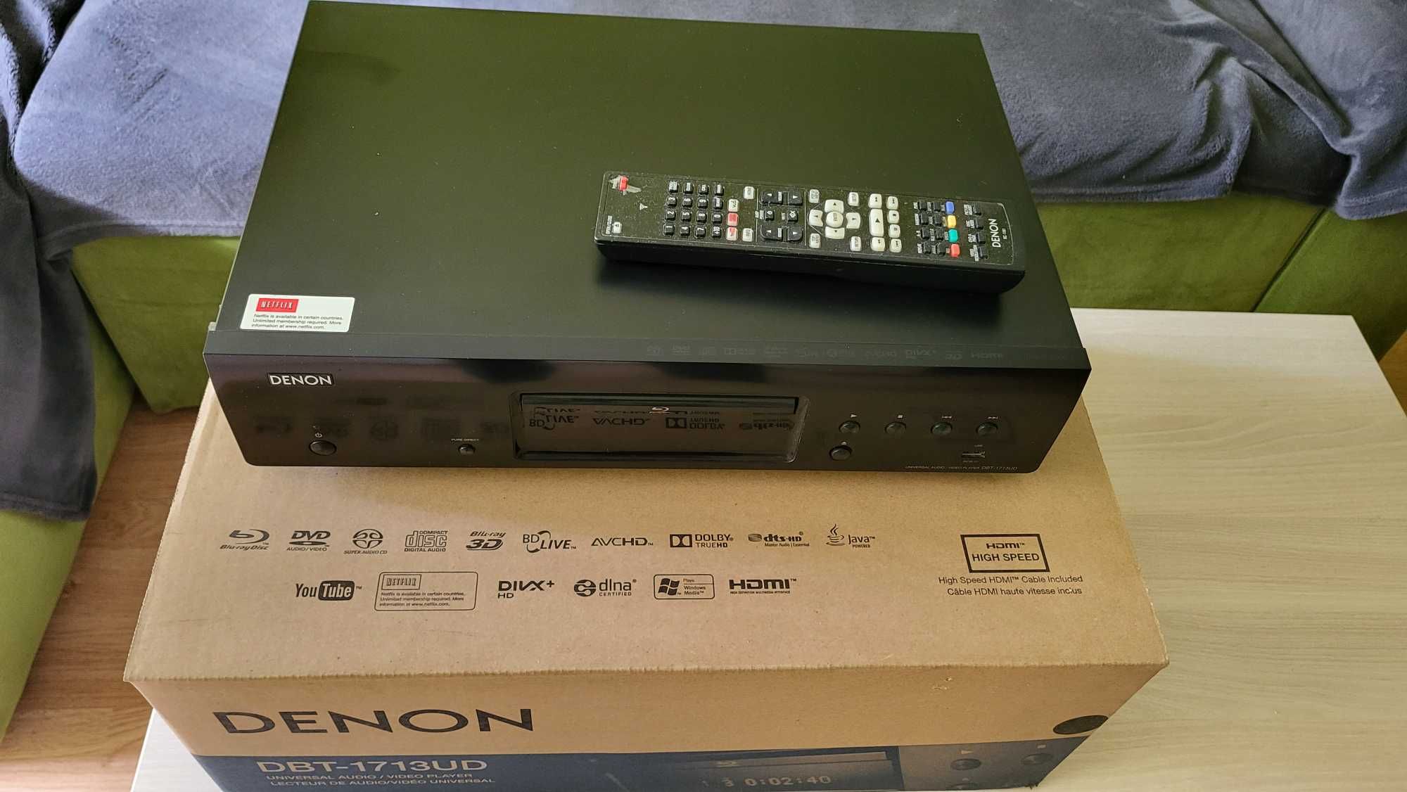 Blu-ray/CD audio DENON