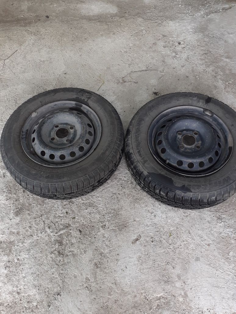 Зимни гуми със джанти за opel Astra  13 цола