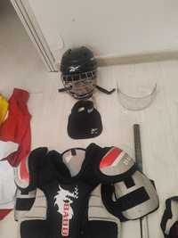 Хоккейная форма  комплект с баулом клюшка и коньки Баур