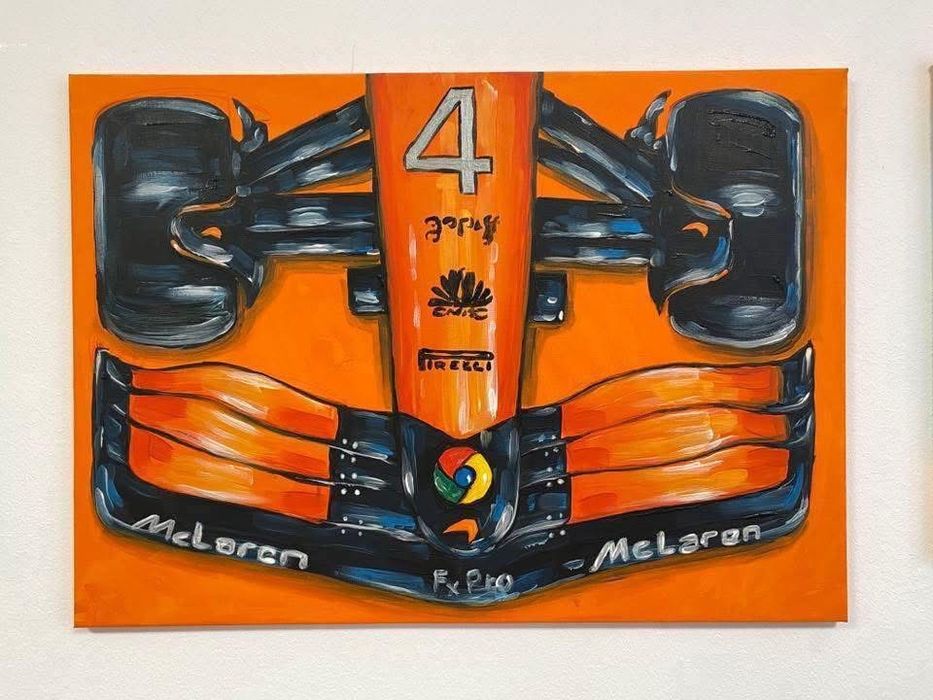 Lando Norris McLaren Tablou Original