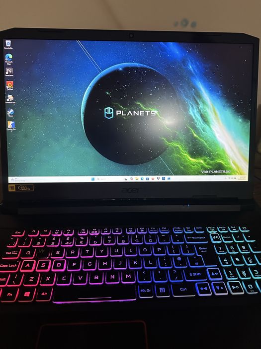 Laptop Gaming Acer Nitro – RTX 3060 • i7 • 16GB RAM • 17.3”