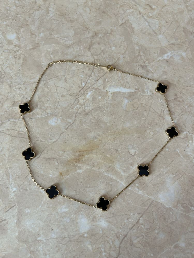Елегантно колие в стил Van Cleef & Arpels Alhambra
