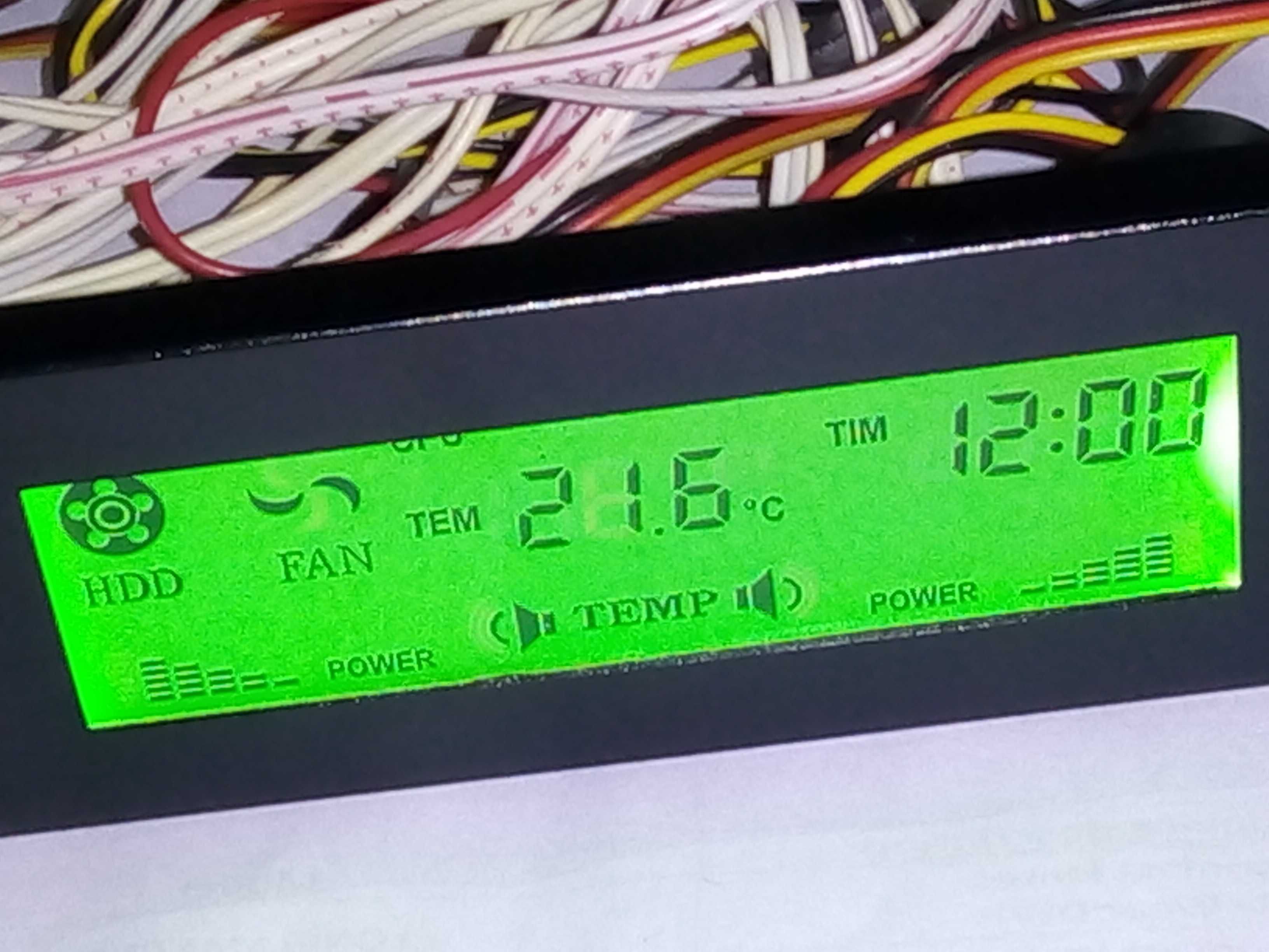 LCD Controller PC Fan Temp CPU VGA HDD