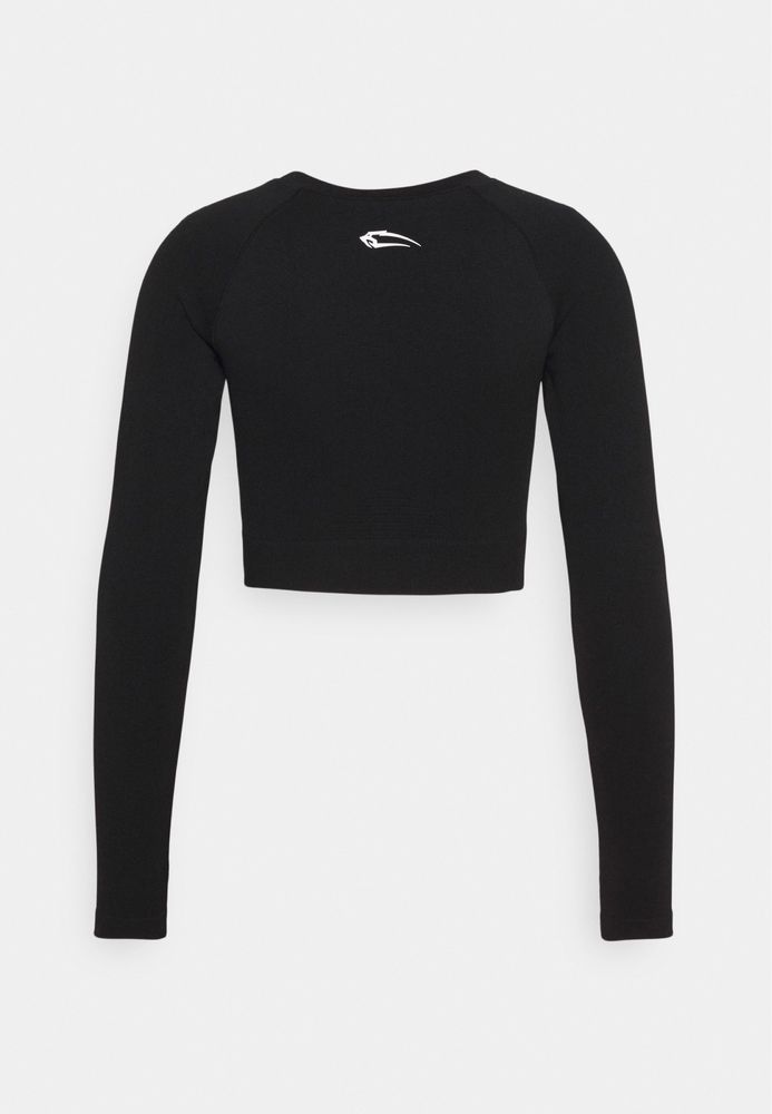 НОВО Smilodox Long Sleeved SEAMLESS CROPPED Top дамски топ - М