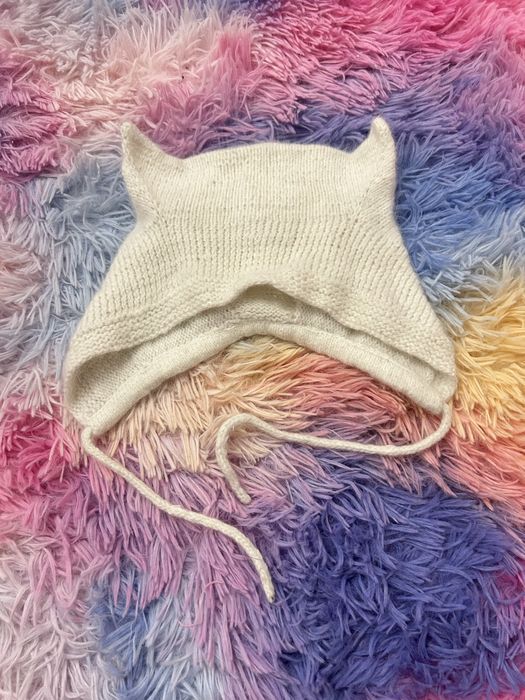 Шапка с ушками детская