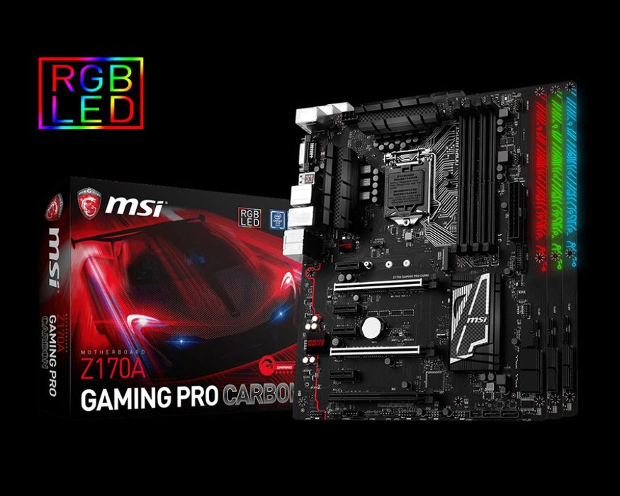 Placa de baza MSI Z170A Gaming Pro Carbon