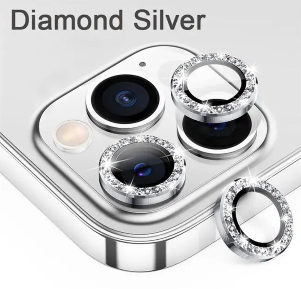 Iphone 13/14/15/16 PRO MAX PLUS Folie Protectie Camera DIamond