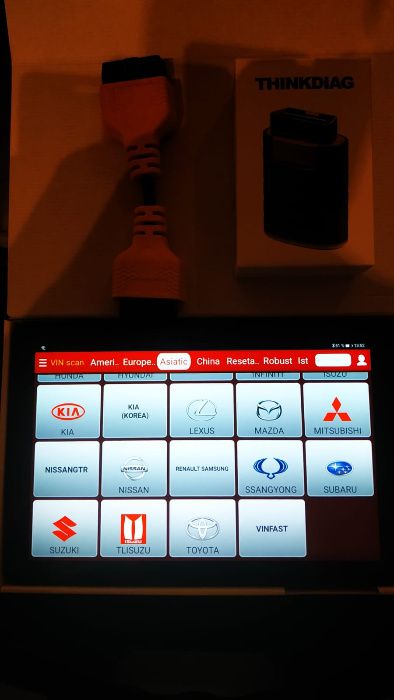 Kit Launch Easydiag 4.0 Pro Service + Tableta Android Auto 10" 2/32 Gb