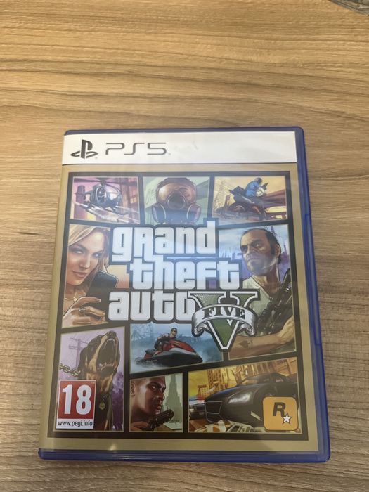 диск PS5 GTA V б/у