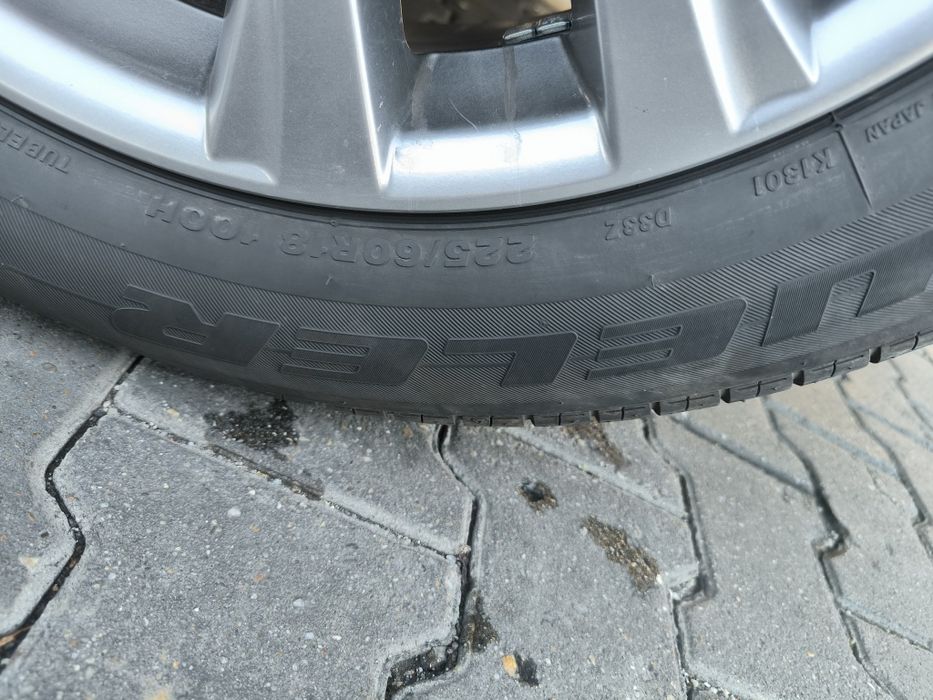 Jante Toyota RAV4 18 + cauciucuri vara bridgestone