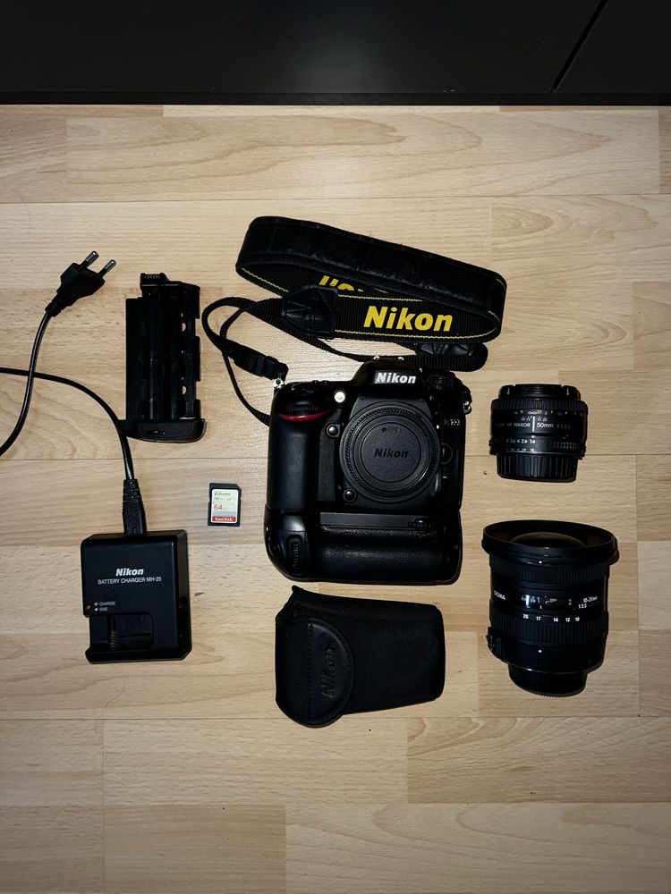 Nikon D7100, Grip MB-D15, Nikkor 50mm 1.8D, Sigma 10-20mm 3.5DC HSM