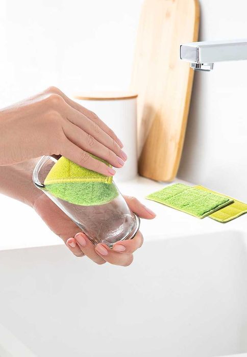 Салфетка-губка двуxсторонняя - для Любых Поверхностей