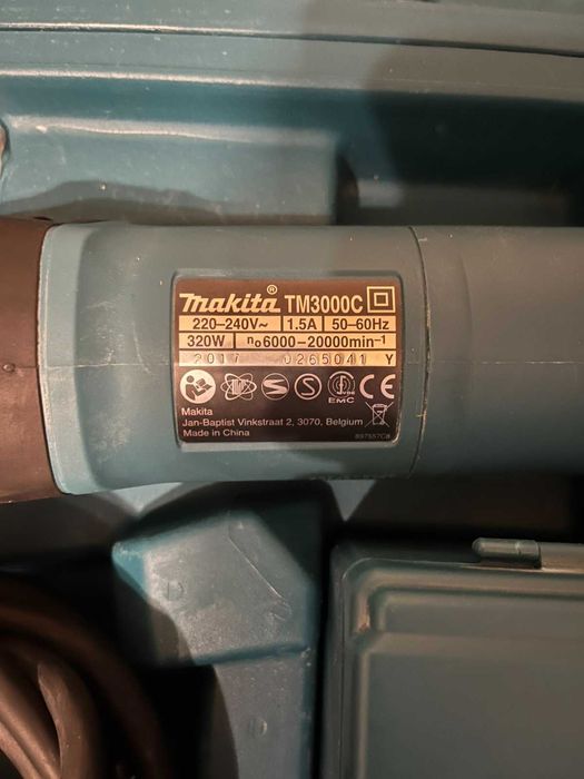 Makita TM3000CX3 320W Мултитул с 62 аксесоара