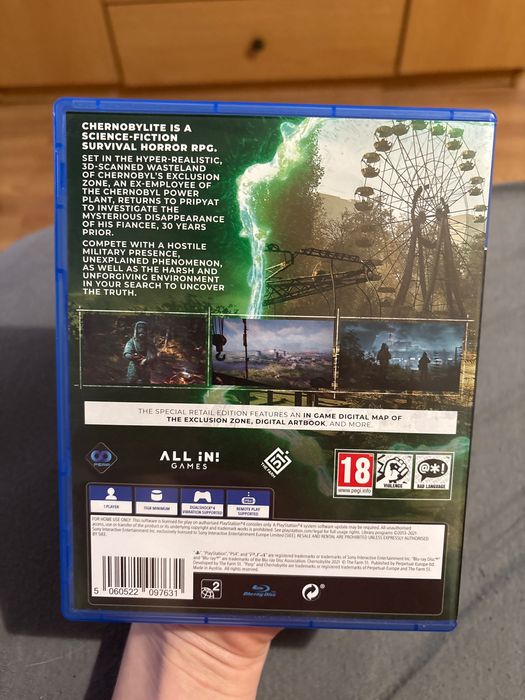 Игра за пс4, пс5 Chernobylite