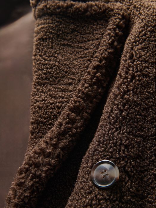 Teddy bear палто reserved кафяво