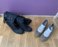 Обувки и ботуши с ток