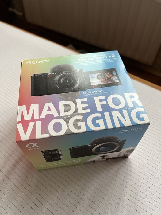 Sony ZV-E10 + обектив Sony SEL 16-50mm f/3.5-5.6 PZ