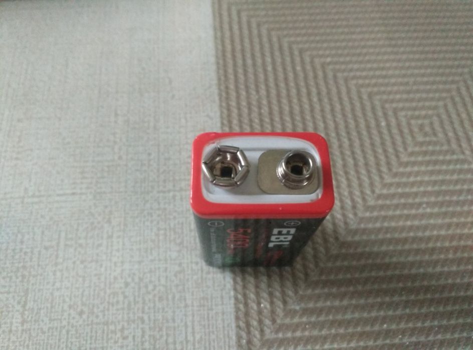 Презареждаема 9V батерия, Rechargeable battery 9 v