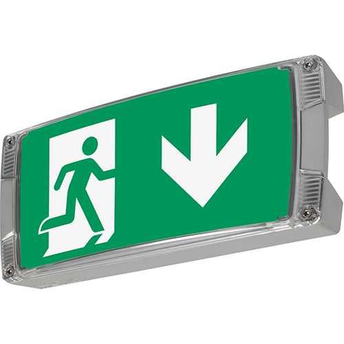 Lampa iesire de urgenta LED, IP65, Atlantic S-230-CG
