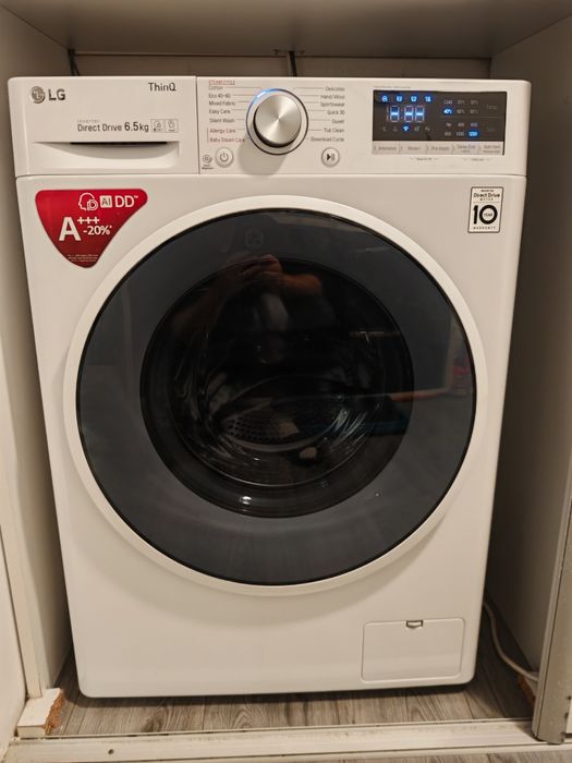 Masina de spalat rufe Slim LG, 6.5 kg, 1200 RPM,