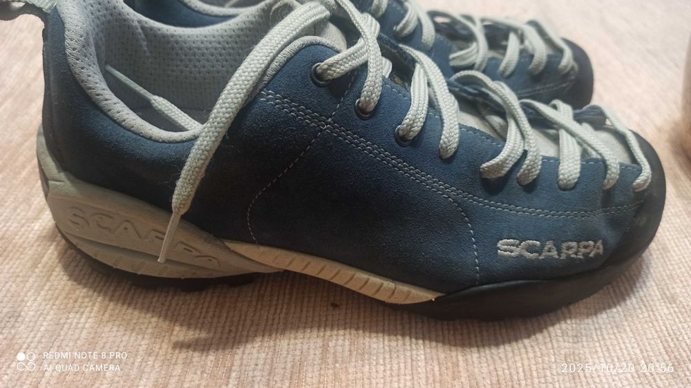 Scarpa n37 унисекс трекинг обувки