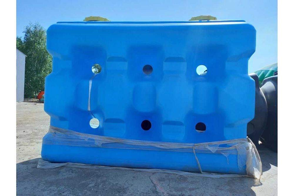 Емкость бак бочка 3000 литров прямоугольная с завода, гарантия