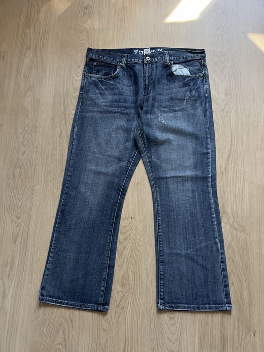 Blugi stil evisu baggy y2k