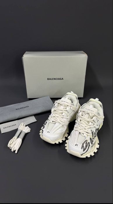 Balenciaga track white premium