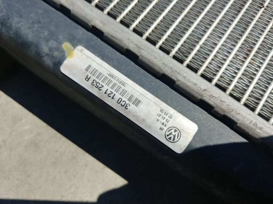 radiator apa 2.0 tdi bmp vw passat b6 3c  3c0121253r