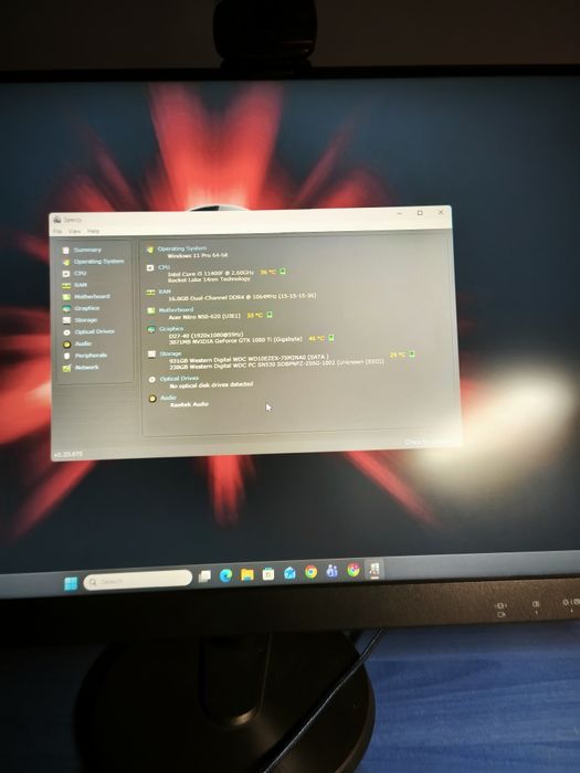 PC gaming Acer nitro n50-620 gtx 1080ti i5 11400f