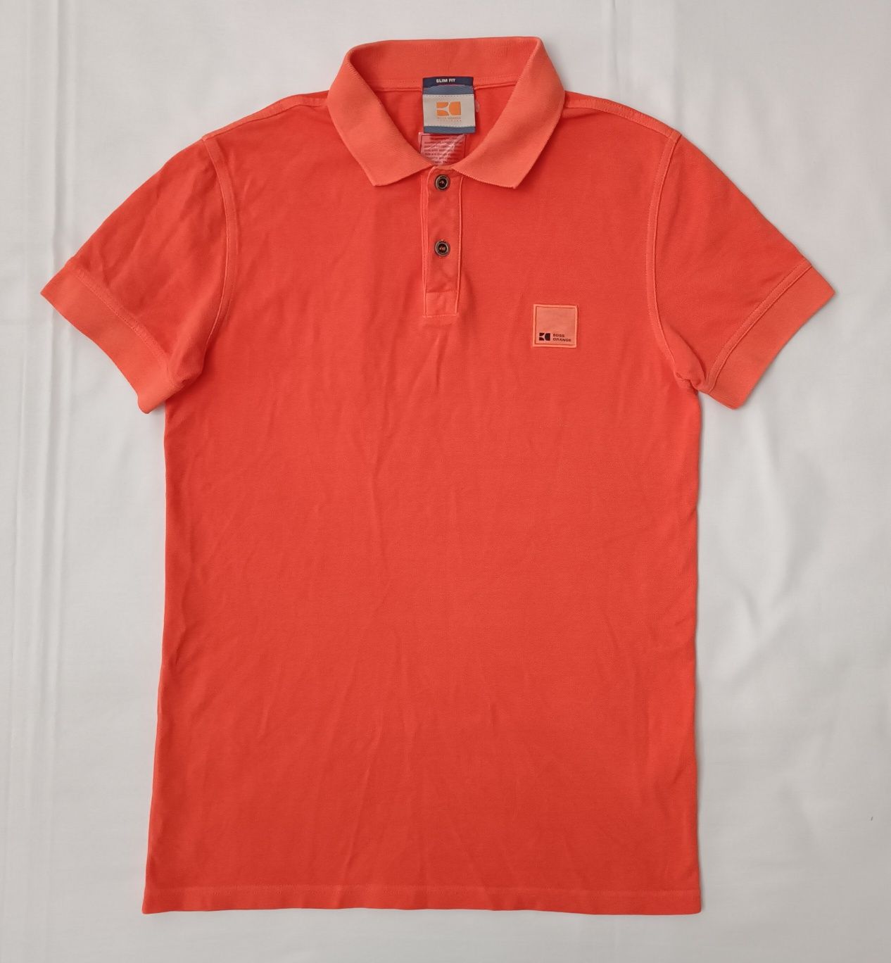 Boss Orange Polo Shirt оригинална поло тениска S Бос памучна фланелка