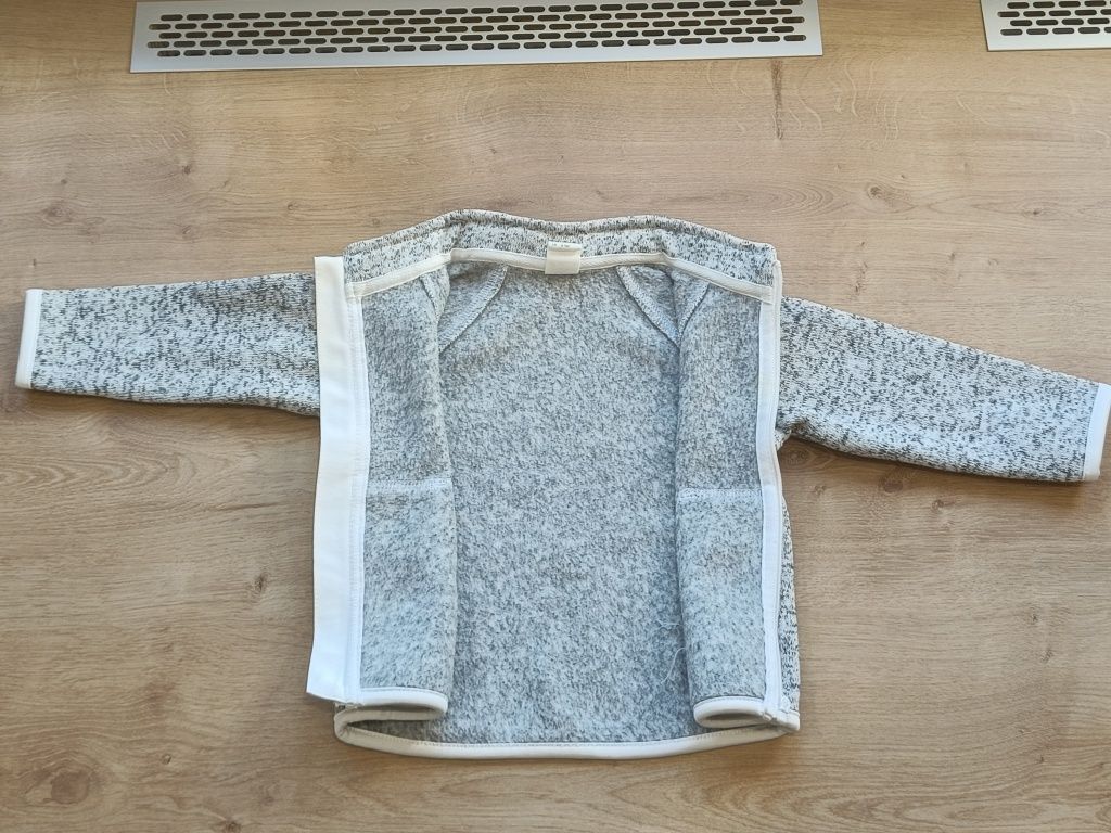 Bluza fleece iarna H&M mărime 74 (6-9luni)