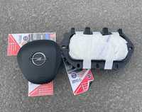 Opel Corsa F - plansa de bord - kit airbag volan - pasager