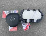 Opel Corsa F - plansa de bord - kit airbag volan - pasager