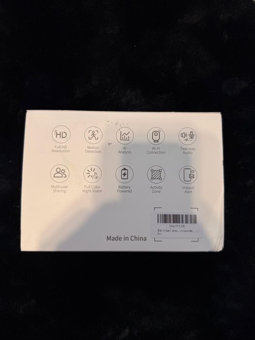 Vând set de 2 camere Smart AI Battery Camera, complet