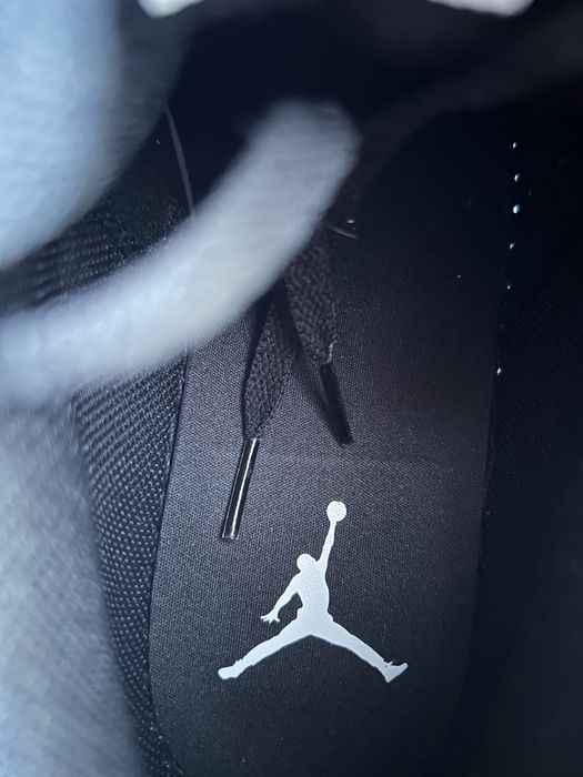 Jordan 1 mid black white olive 42 originali
